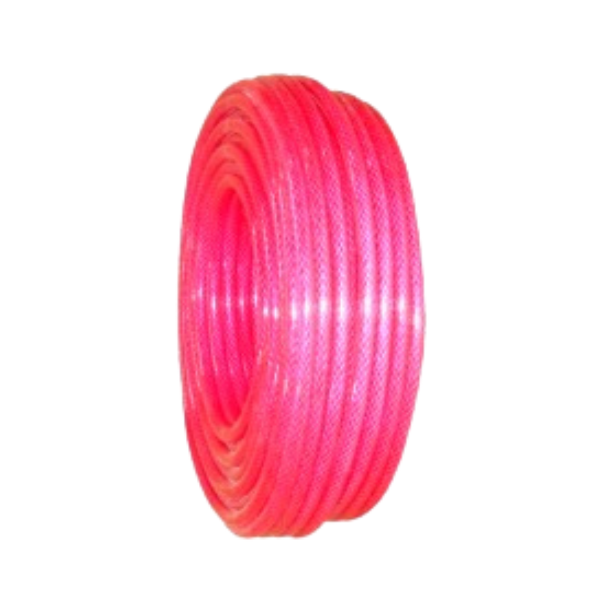 CAÑO RIEGO TRENZADO ROJO 6mm x 25